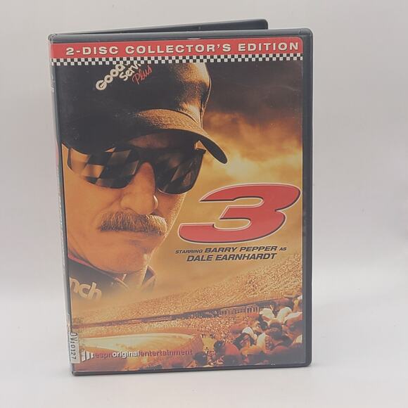 3 (DVD, 2004, 2-Disc Set) Barry Pepper as Dale Earnhardt - Picture 1 of 3